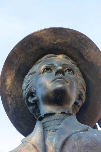 Monument Opera Singer Solomiya Krushelnytska — Stock Photo, Image