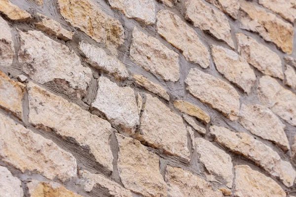 Texture Stone Wall Yellow Stone Backgrounds — Stock Photo, Image