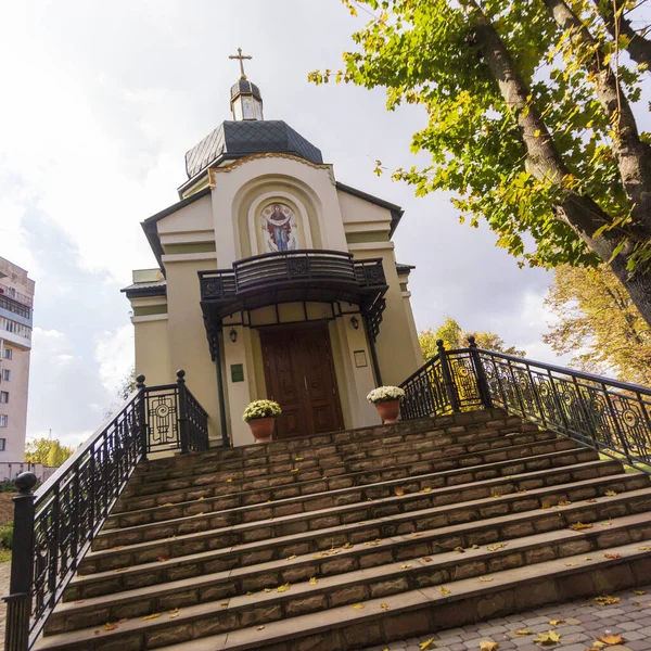 Byggandet Den Ukrainsk Katolska Kyrkan — Stockfoto