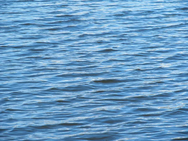 Textura Água Nas Ondas Lago Para Fundos — Fotografia de Stock