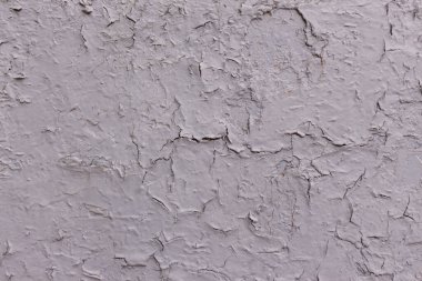 Kırılan gri boyalı duvar