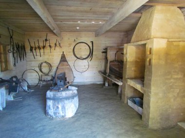 Ukraynalı şair Ivan Franko 'nun ebeveyn bahçesi. Ivan Franko Müzesi