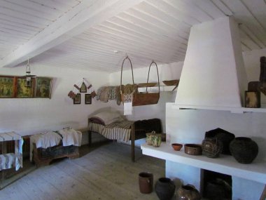 Ukraynalı şair Ivan Franko 'nun ebeveyn bahçesi. Ivan Franko Müzesi