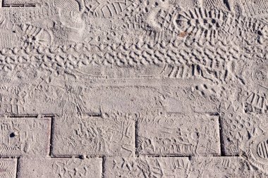 Dikdörtgen taş ve kum dokusu