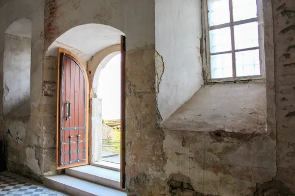 Interieur Van Een Oude Kerk Brzezany Armeense Kerk — Stockfoto