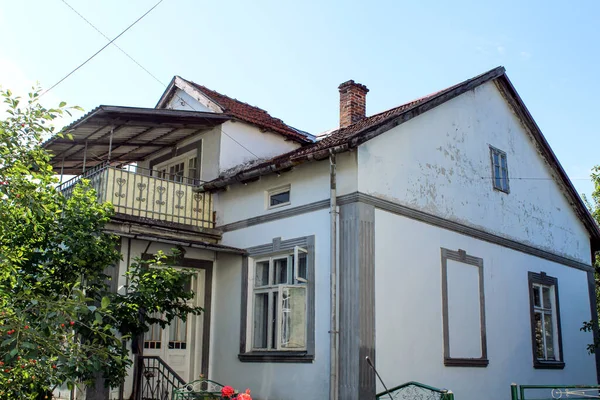 Altes Haus Galizien Stadt Berezhany Ukraine — Stockfoto