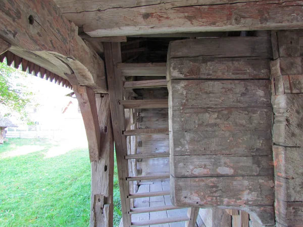 Old Wooden Church Carpathians Ivano Frankivsk Region — Stock Photo, Image