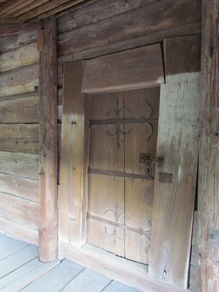 Old Wooden Church Carpathians Ivano Frankivsk Region — Stock Photo, Image