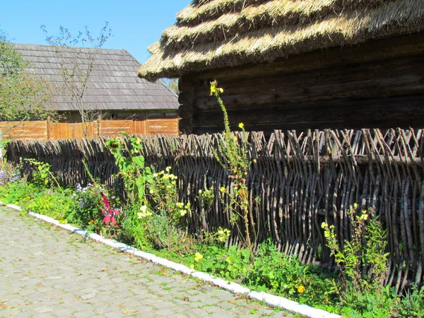 Ouderlijke Tuin Van Oekraïense Dichter Ivan Franko Museum Ivan Franko — Stockfoto