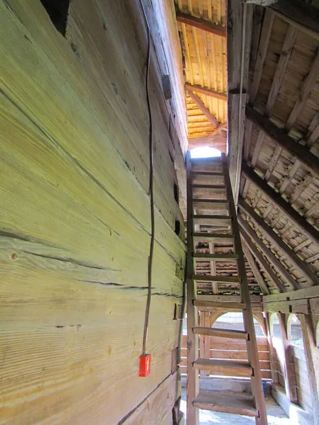 Old Wooden Church Carpathians Ivano Frankivsk Region — Stock Photo, Image