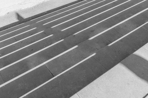 Текстура Каменной Лестницы Солнце Парке — стоковое фото