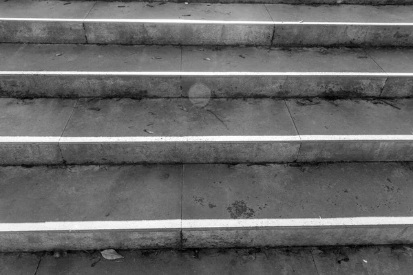 Texture Des Escaliers Pierre Soleil Dans Parc — Photo