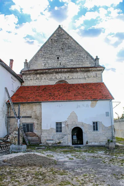 Ancient House Galicia City Berezhany Ukraine Royalty Free Stock Photos