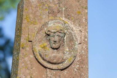 Mezarlıktaki İsa 'nın taş heykeli