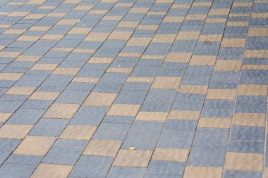 Kaldırımdaki beton kaldırımlar arka planlar için. Asfaltın dokusu, arkaplanı