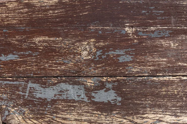 Wooden Painted Cracked Surface Texture Peeling Paint Plank Plane Grunge — Stockfoto