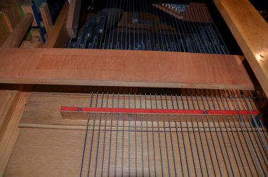 Almanya 'da bir kilisede tarihi boru orgu