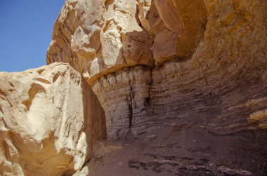 Arjantin 'deki Ay Vadisi' nin kurak çölleri.