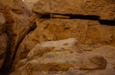 Arjantin 'deki Ay Vadisi' nin kurak çölleri.