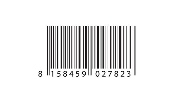 Штрихкод на белом фоне. Иконка штрих-кода. Код информации. Векторная иллюстрация.