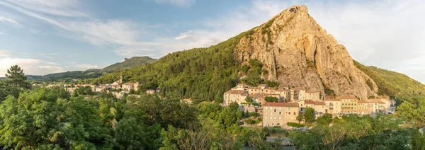 Rocher Baume Sopra Durance Sisteron Provenza Panorama Panoramica Francia Europa — Foto Stock