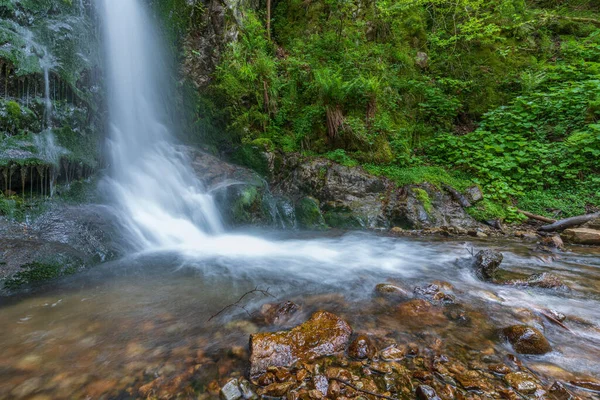 Cascata Heidenbad Cascata Sulle Montagne Dei Vosgi Francia — Foto Stock