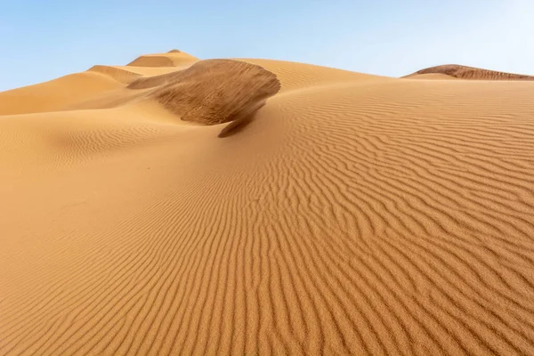 Erg Chebbi Dune Nel Deserto Sabbia Merzouga Destinazione Viaggiatori — Foto Stock