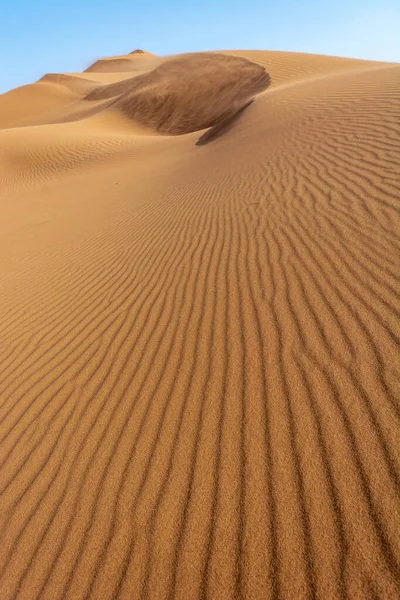 Erg Chebbi Αμμόλοφοι Στην Έρημο Της Μερζούγκα Προορισμός Για Τους — Φωτογραφία Αρχείου