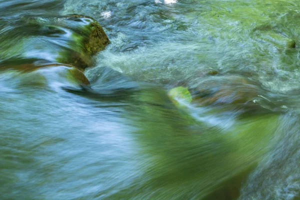 Świeża Woda Wodospadu Górskim Potoku Vosges Francja — Zdjęcie stockowe