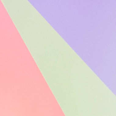 Moda çok renkli kağıtta arka plan. Üst görünüm. Asgari konsept. 