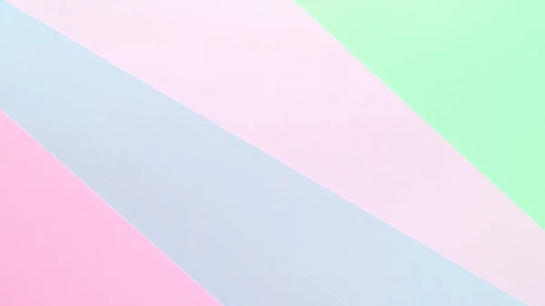 Hintergrund Trendigem Mehrfarbigem Papier Draufsicht Minimales Konzept Hochwertiges Foto Stockbild