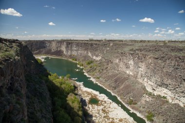 Yılan nehri kanyonda, Idaho 