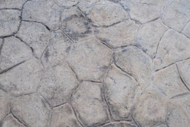 Beton desen arka plan deseni. Eski kaldırım yolu.