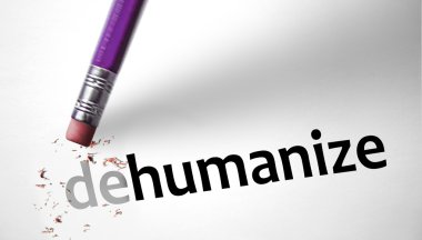 sözcüğü değiştirme silgi humanize için insanlıktan çıkarmak. 