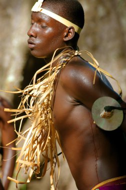 Senegal - 19 Eylül: erkekler ve çocuklar, 19 Eylül, 2007 Bağdat, senegal mücadele önce senegal dans geleneksel mücadele (güreş) giyim
