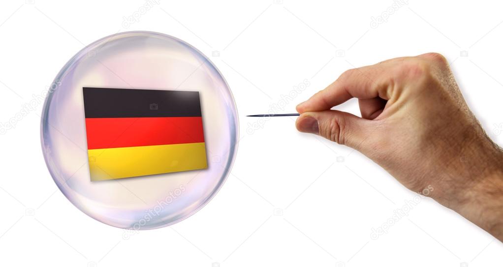The German economic bubble about to be exploited 