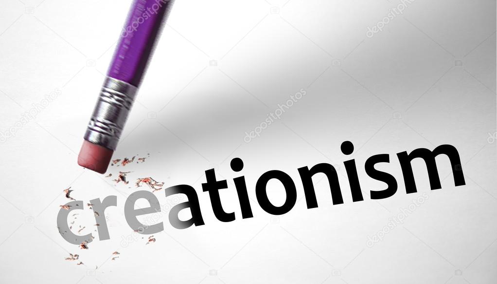 Eraser deleting the concept Creationism 