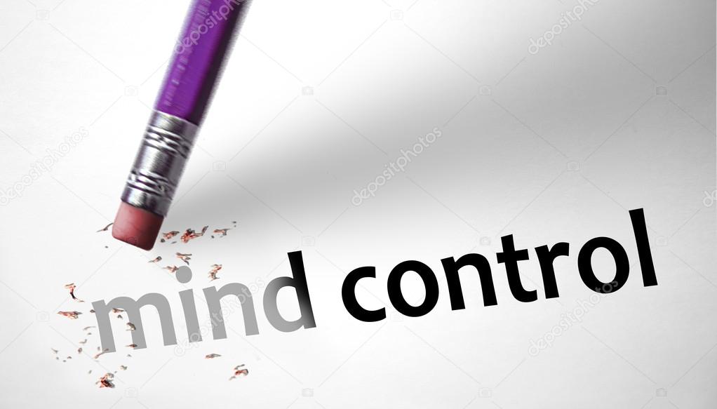Eraser deleting the concept Mind Control 