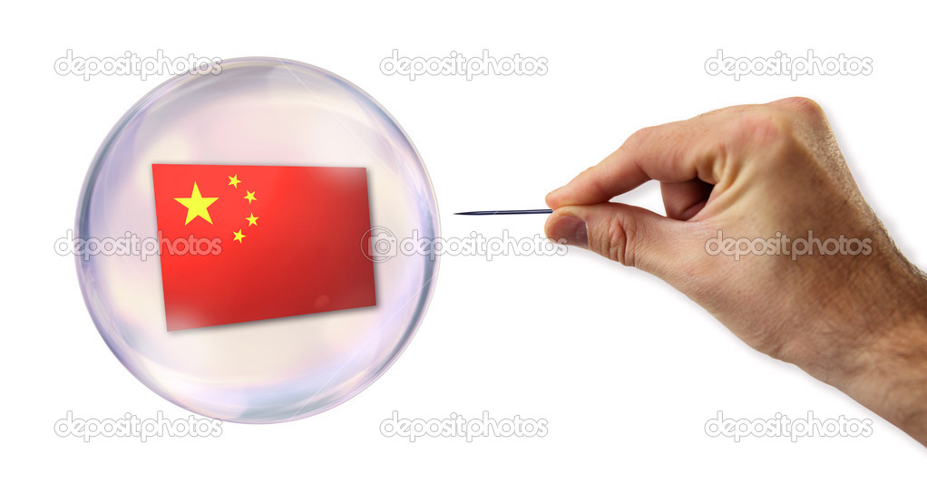 Chinese economic Bubble about to explode by a needle 