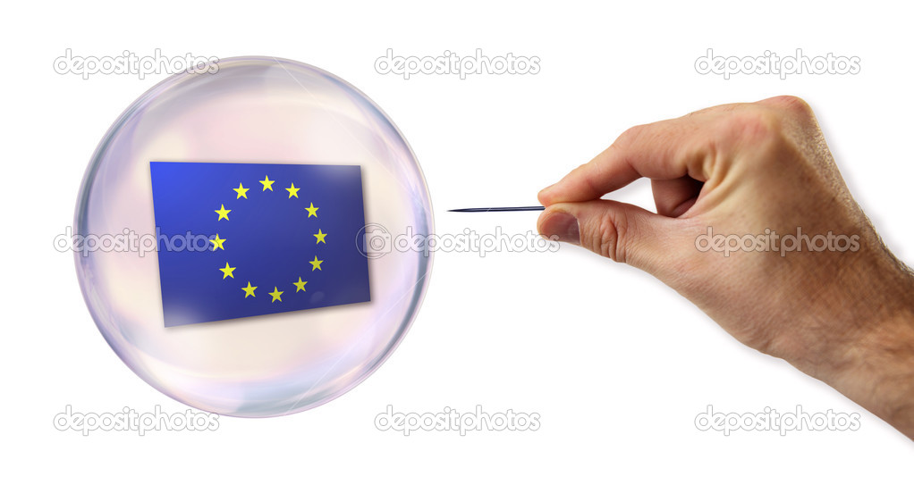 European Union economic Bubble about to explode by a needle