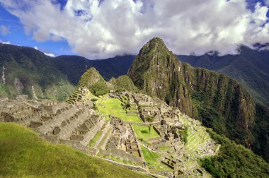 Inca şehir machu picchu (peru)