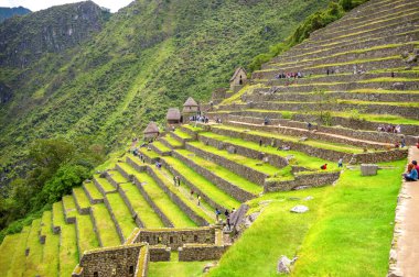 Inca şehir machu picchu (peru)