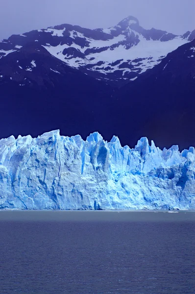 Foto gevangen in perito moreno gletscher in Patagonië (argentin — Stockfoto