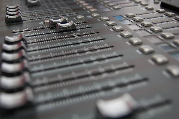 Sound Mixing Desk — Stock Photo, Image