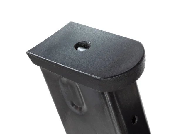 Button Handgun Floorplate Must Depressed Its Removal — Stock Photo, Image