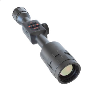 Gece kullanmak için kızılötesi tüfek dürbünü.