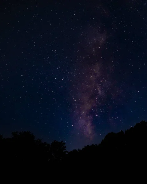 Cielo Carolina Del Norte Una Noche Clara Otoño — Foto de Stock