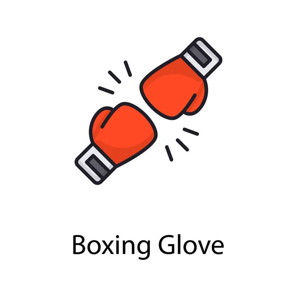 Boxing Glove vector filled outline Icon Design illustration. Sports And Awards Symbol on White background EPS 10 File