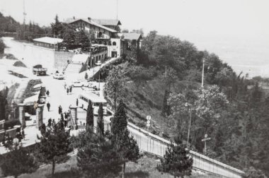 Bolonya, İtalya 15 Mayıs 1964: Bologna San Luca 60 'larda