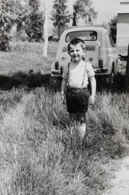 umbria, İtalya 10 Haziran 1960: 60 'lardaki çocukların portresi